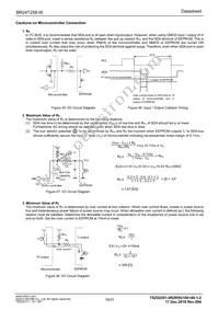 BR24T256-W Datasheet Page 19