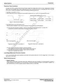 BR24T256-W Datasheet Page 21