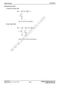 BR24T256FV-WE2 Datasheet Page 20