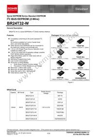 BR24T32-W Datasheet Cover