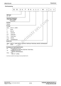 BR24T64-W Datasheet Page 23