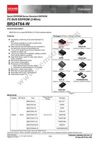 BR24T64FV-WE2 Datasheet Cover