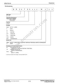 BR24T64FV-WE2 Datasheet Page 23