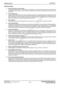 BR25A1MF-3MGE2 Datasheet Page 21