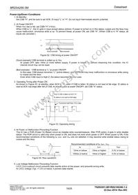 BR25A256FVT-3MGE2 Datasheet Page 19