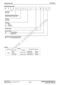 BR25A256FVT-3MGE2 Datasheet Page 23