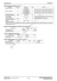 BR25G128FVT-3GE2 Datasheet Page 2