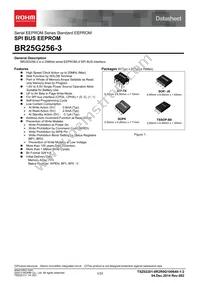 BR25G256-3 Datasheet Cover