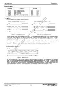 BR25G256-3 Datasheet Page 15