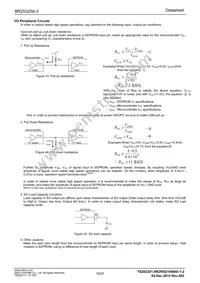 BR25G256-3 Datasheet Page 19