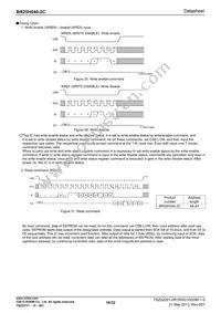 BR25H040FJ-2CE2 Datasheet Page 16