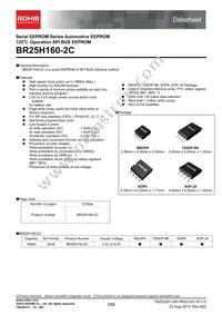 BR25H160FJ-2CE2 Datasheet Cover