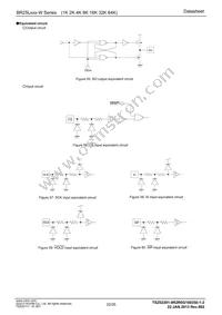 BR25L320-W Datasheet Page 22