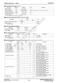 BR25S128GUZ-WE2 Datasheet Page 2