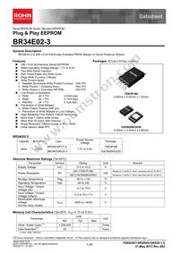 BR34E02FVT-3E2 Datasheet Cover