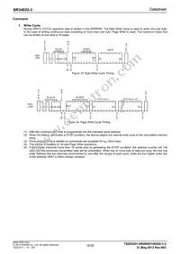 BR34E02FVT-3E2 Datasheet Page 15