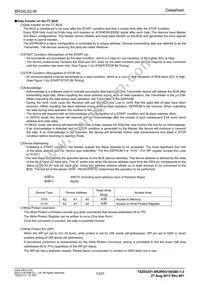 BR34L02FV-WE2 Datasheet Page 13