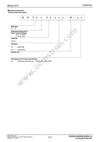 BR34L02FV-WE2 Datasheet Page 23