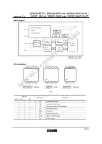 BR9016AF-WE2 Datasheet Page 2