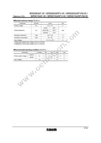 BR9016AF-WE2 Datasheet Page 3