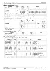 BR93A66RFJ-WME2 Datasheet Page 2