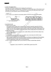BR93C46-10TU-1.8 Datasheet Page 3
