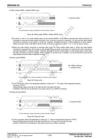 BR93G46-3A Datasheet Page 17