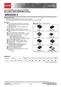 BR93G56FVT-3GE2 Datasheet Cover