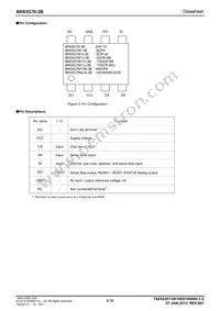 BR93G76FJ-3BGTE2 Datasheet Page 6