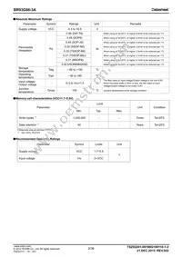BR93G86-3A Datasheet Page 2