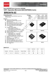 BR93H76RFVM-2CTR Datasheet Cover