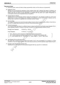 BR93H86RFJ-2CE2 Datasheet Page 22