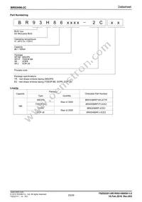 BR93H86RFJ-2CE2 Datasheet Page 23