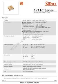 BRBG1211C-TR Datasheet Cover