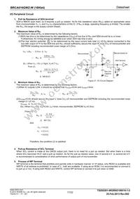 BRCA016GWZ-WE2 Datasheet Page 17