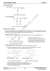 BRCA016GWZ-WE2 Datasheet Page 19