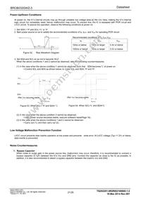 BRCB032GWZ-3E2 Datasheet Page 21