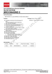 BRCC064GWZ-3E2 Datasheet Cover