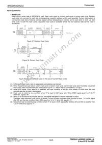 BRCC064GWZ-3E2 Datasheet Page 15