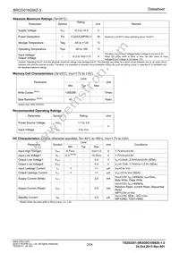 BRCD016GWZ-3E2 Datasheet Page 2