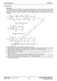 BRCG064GWZ-3E2 Datasheet Page 15