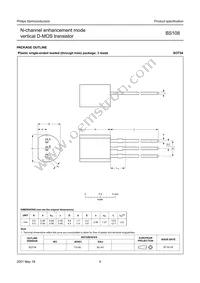 BS108/01 Datasheet Page 5