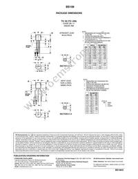 BS108ZL1G Datasheet Page 3