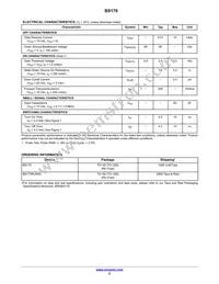 BS170ZL1G Datasheet Page 2