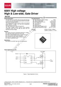 BS2103F-E2 Datasheet Cover