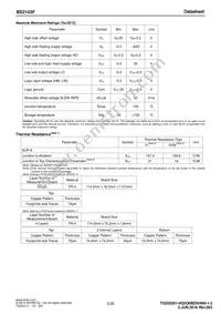 BS2103F-E2 Datasheet Page 3