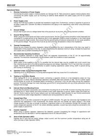 BS2103F-E2 Datasheet Page 17