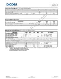 BS870Q-7-F Datasheet Page 2