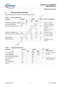 BSB017N03LX3 G Datasheet Page 4