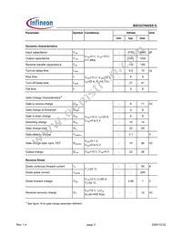 BSC037N025S G Datasheet Page 3